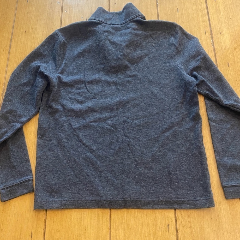 Hugo Boss men’s quarter zip gray pullover sweater new medium - Picture 2 of 15